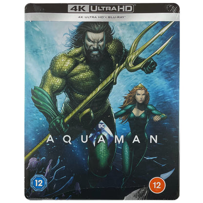 Aquaman 4K Steelbook **Ripped Shrinkwrap**