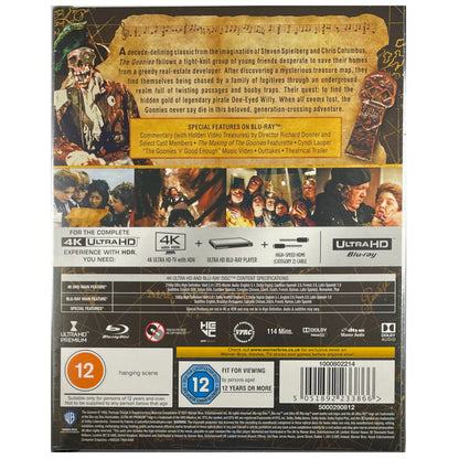 The Goonies 4K Steelbook - Titans of Cult Release *Damaged Slip Cover*