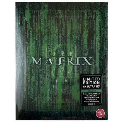 The Matrix 4K Steelbook - Titans of Cult Release **Lightly Scuffed Slip Cover**