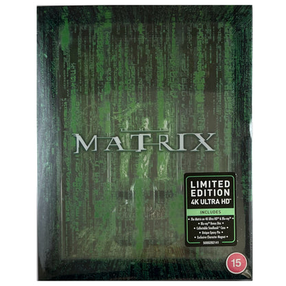 The Matrix 4K Steelbook - Titans of Cult Release **Slightly Creased Slip Cover**