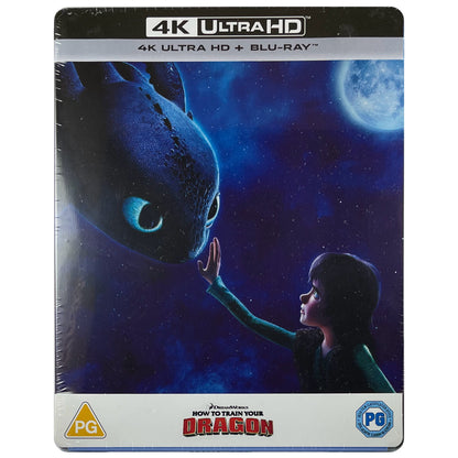 How To Train Your Dragon 4K Steelbook **Lightly Scuffed**