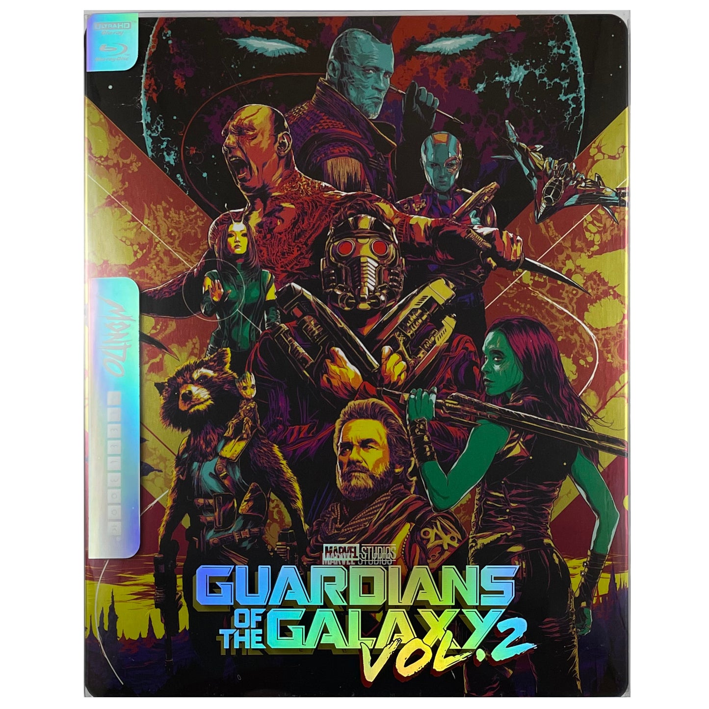 Guardians of the Galaxy Vol. 2 Mondo 4K Steelbook **Creased Slipcover**