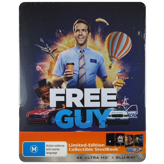 Free Guy 4K Steelbook