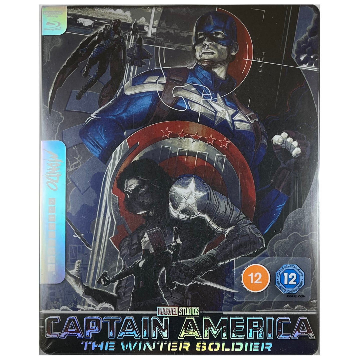 Captain America: The Winter Soldier Mondo 4K Steelbook **Slightly Damaged Case**