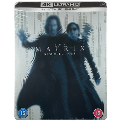The Matrix Resurrections 4K Steelbook **Creased J-Card**