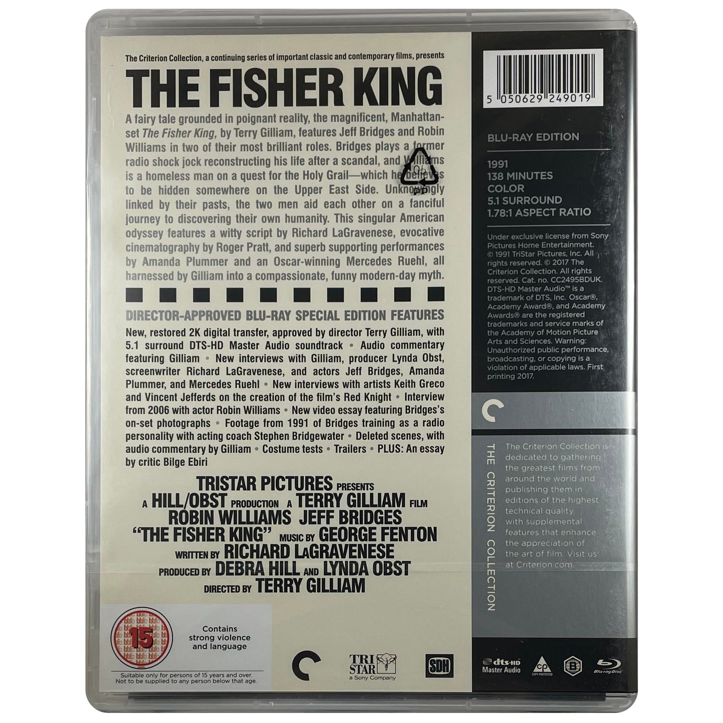 The Fisher King (Criterion Collection) Blu-Ray