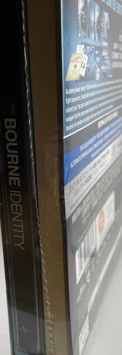 The Bourne Identity 4K Steelbook - 20th Anniversary Set **Slightly Dented**