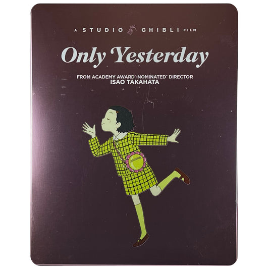 Only Yesterday Blu-Ray Steelbook