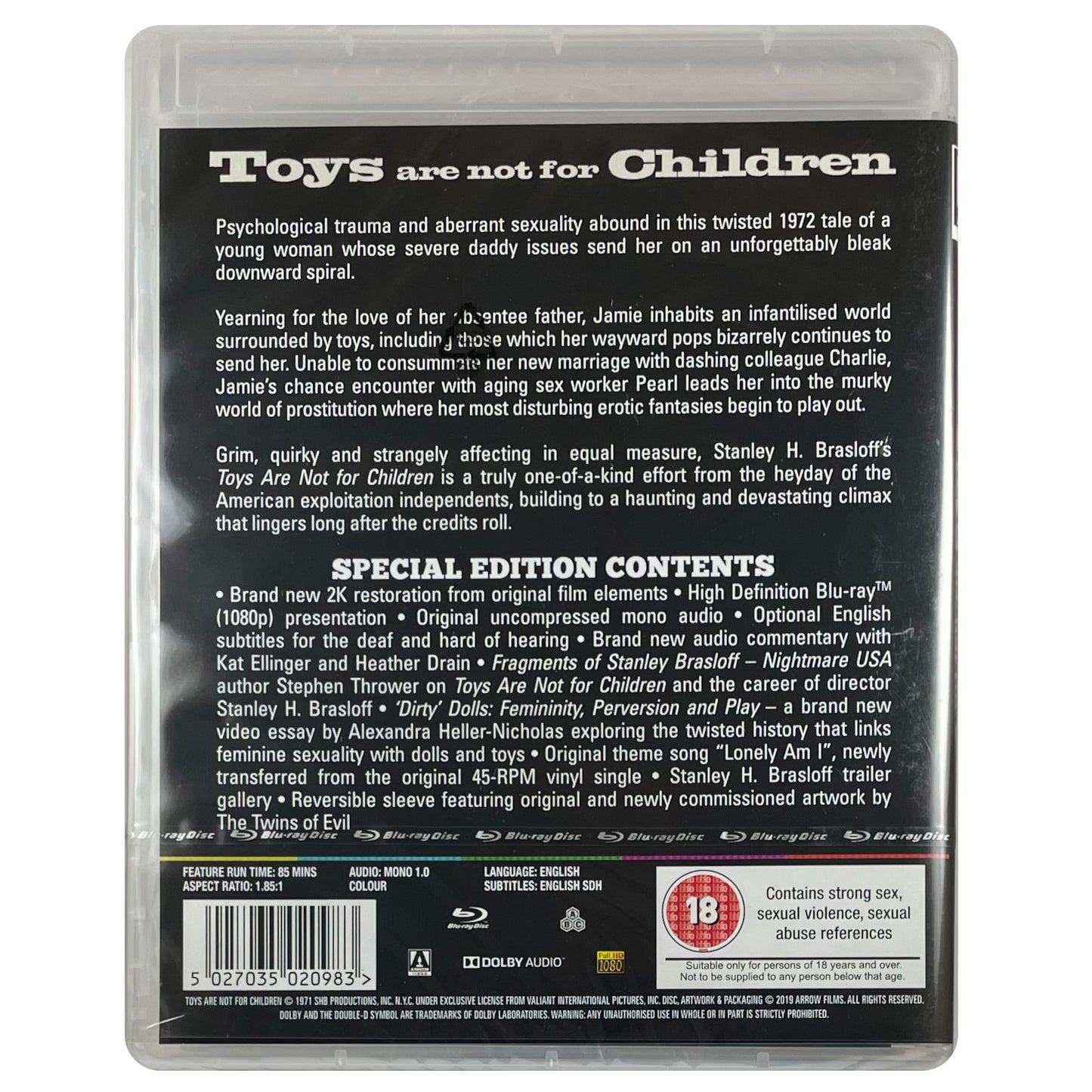 Toys Are Not for Children Blu-Ray