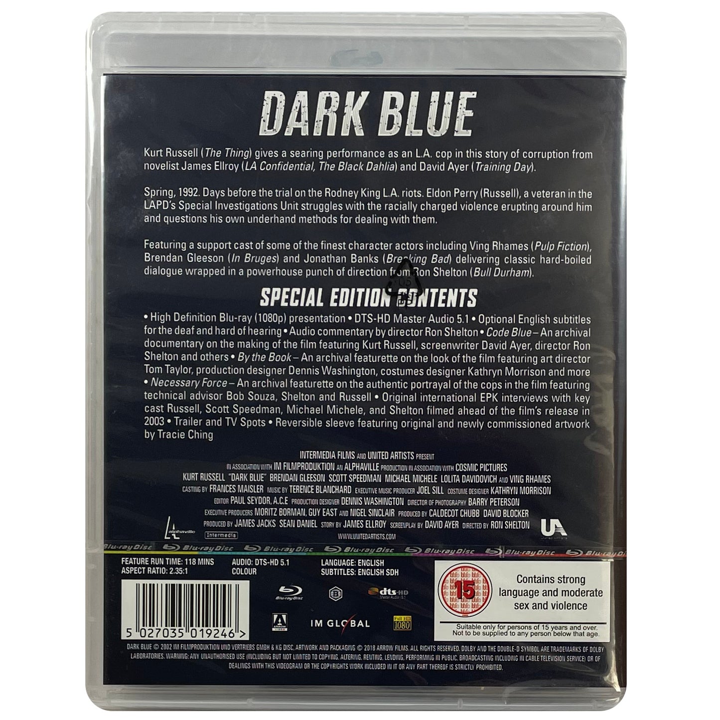 Dark Blue Blu-Ray