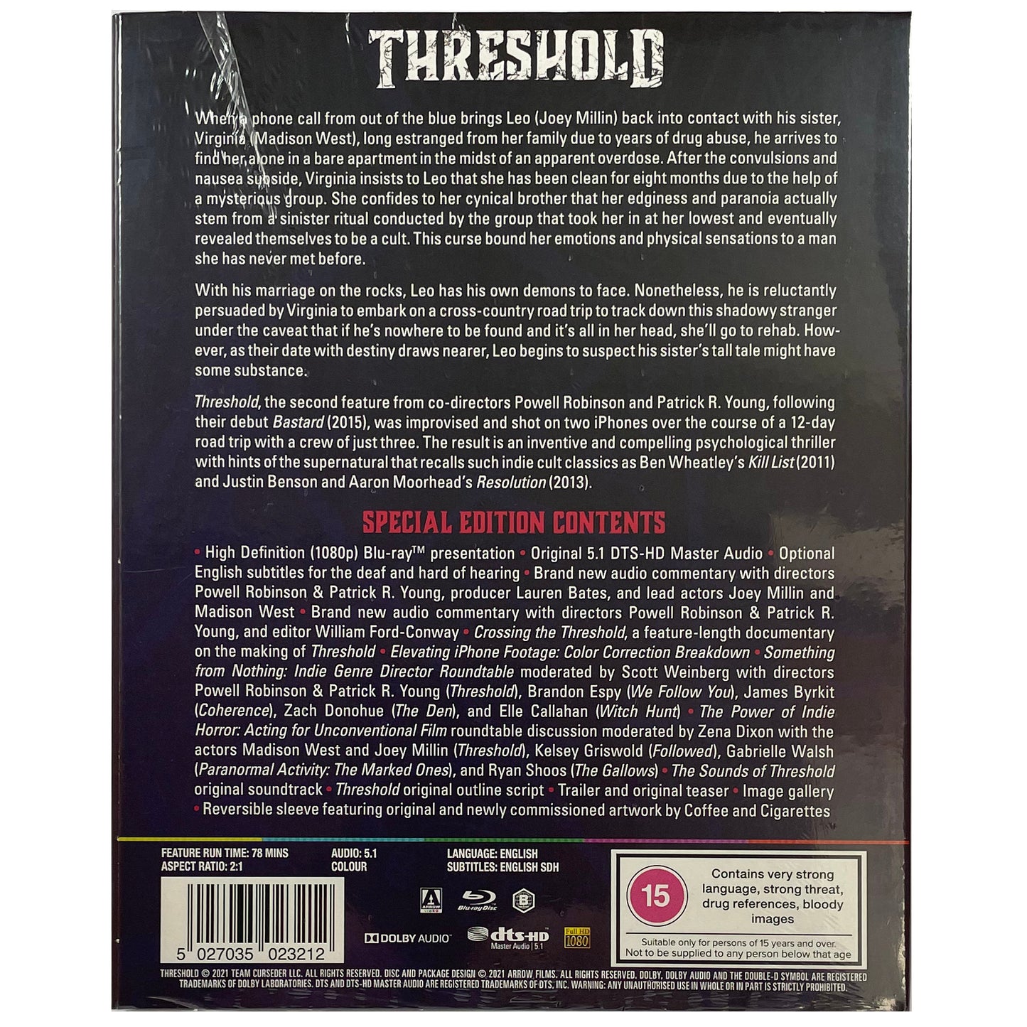 Threshold Blu-Ray