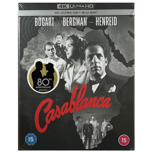 Casablanca 4K Steelbook - 80th Anniversary Ultimate Collector's Edition