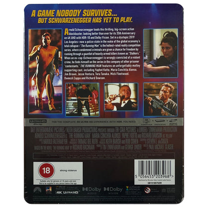 The Running Man (35th Anniversary) 4K Steelbook