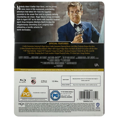 The Spy Who Loved Me Blu-Ray Steelbook **Very Light Dent**