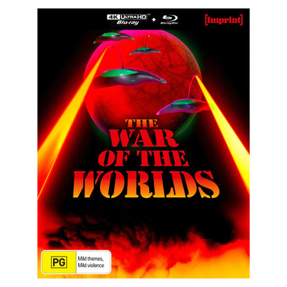 The War of the Worlds 4K Steelbook - Imprint Limited Edition Lenticular Hardcase