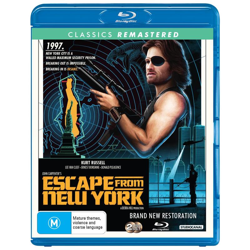 Escape from New York (Classics Remastered) Blu-Ray