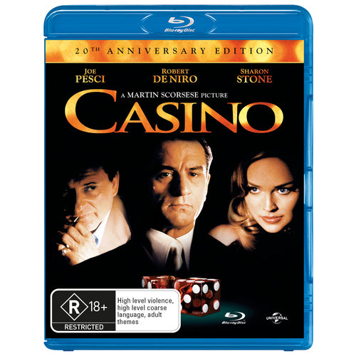 Casino 20th Anniversary Edition Blu-Ray