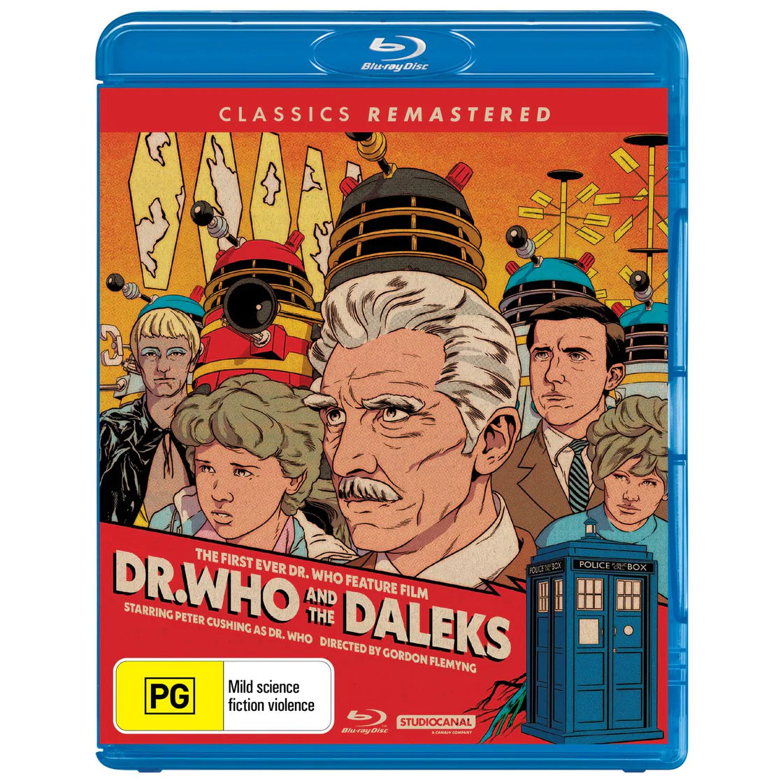 Dr. Who and the Daleks (Classics Remastered) Blu-Ray
