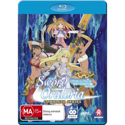 Sword Oratoria: Is It Wrong To Try To Pick Up Girls In A Dungeon? Complete Series Blu-Ray Box Set