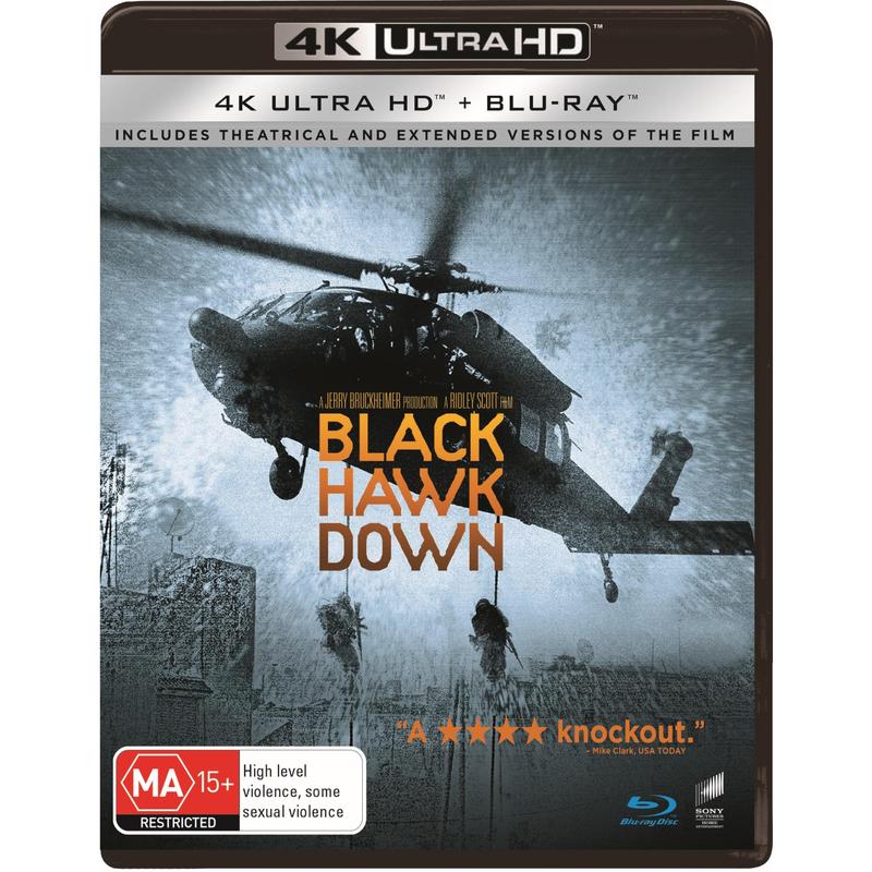 Black Hawk Down 4K Ultra HD Blu-Ray