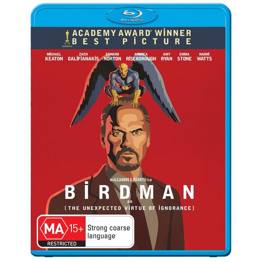Birdman or (The Unexpected Virtue of Ignorance) Blu-Ray