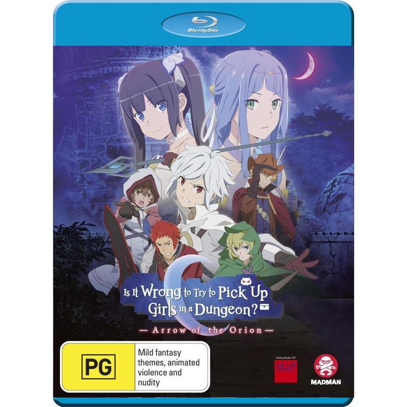 Is It Wrong to Try to Pick Up Girls in a Dungeon?: Arrow of the Orion Blu-Ray