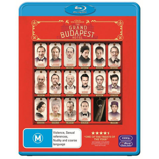 The Grand Budapest Hotel Blu-Ray