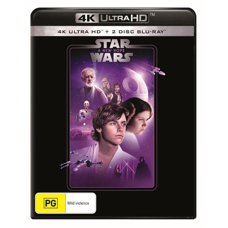 Star Wars A New Hope 4K Blu-Ray