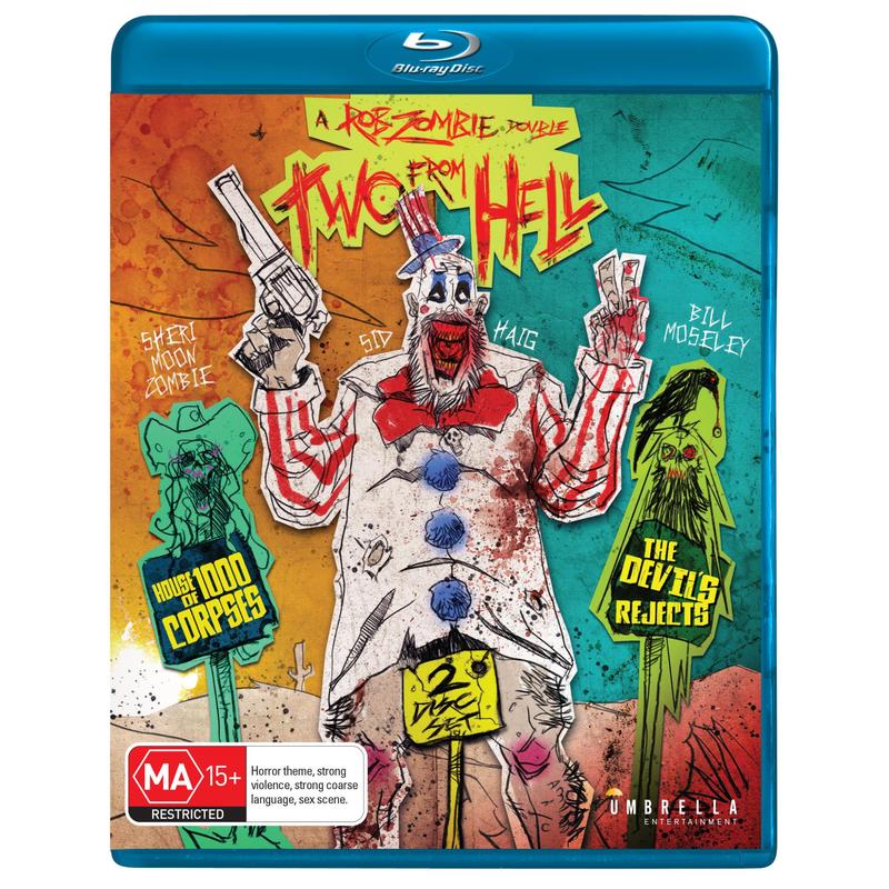 Two From Hell - House of 1000 Corpses & The Devil's Rejects Blu-Ray