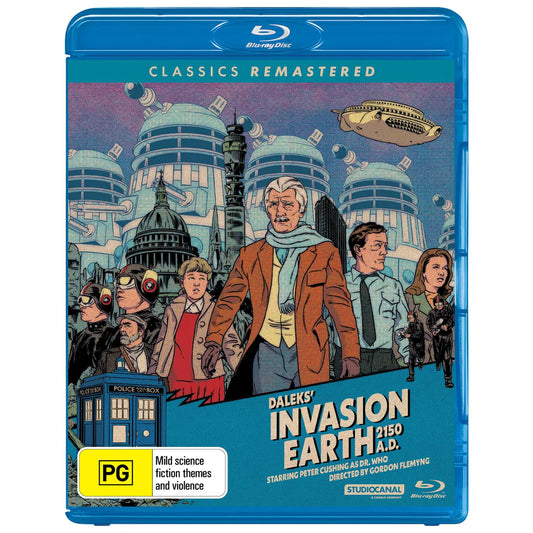 Daleks' Invasion Earth 2150 A.D. (Classics Remastered) Blu-Ray