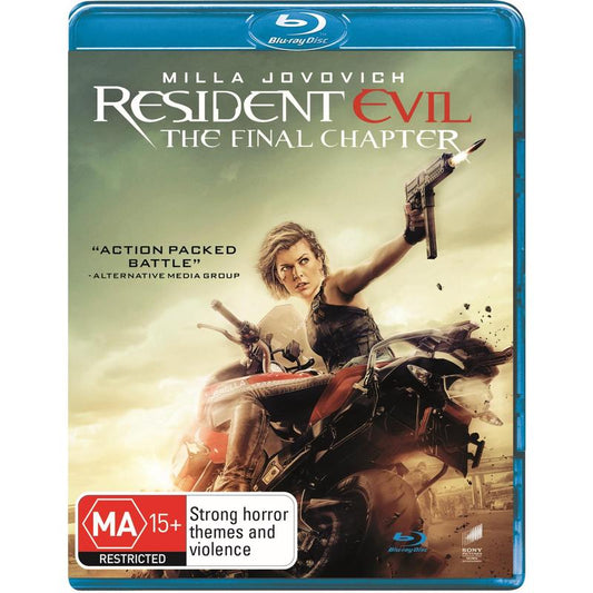 Resident Evil: The Final Chapter Blu-Ray