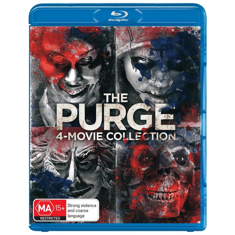 The Purge 4 Movie Collection Blu-Ray Box Set
