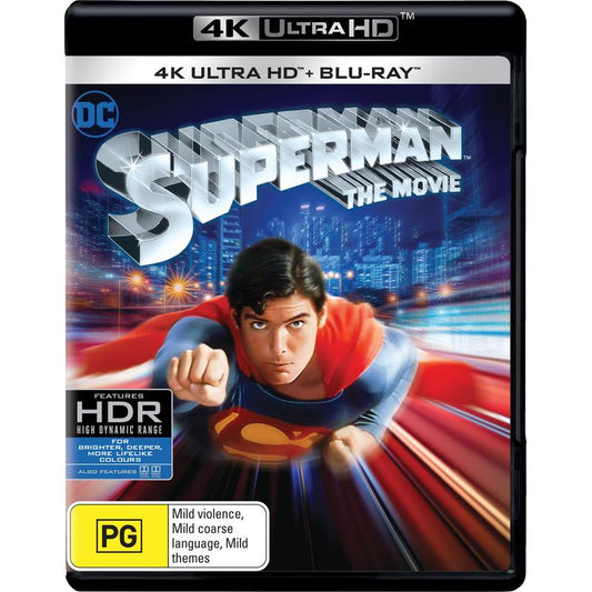 Superman: The Movie 4K Ultra HD Blu-Ray
