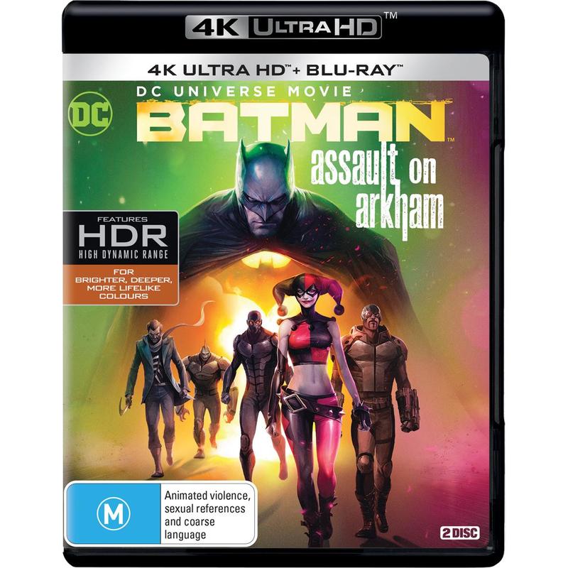 Batman: Assault on Arkham 4K Ultra HD Blu-Ray