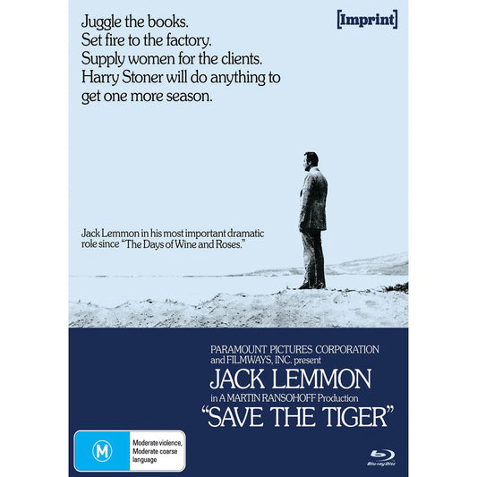 Save the Tiger (Imprint #171 Special Edition) Blu-Ray