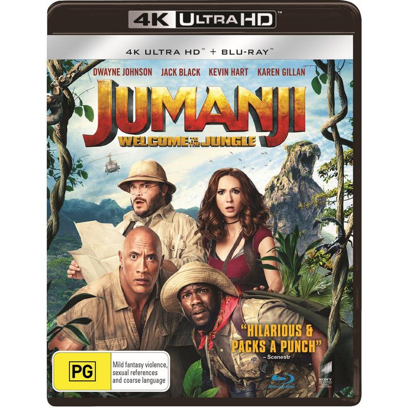 Jumanji: Welcome to the Jungle 4K Ultra HD Blu-Ray