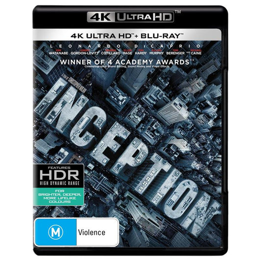 Inception 4K Ultra HD Blu-Ray