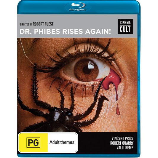 Dr. Phibes Rises Again (Cinema Cult) Blu-Ray