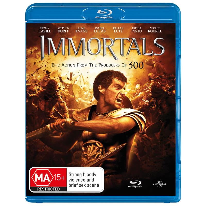 Immortals Blu-Ray