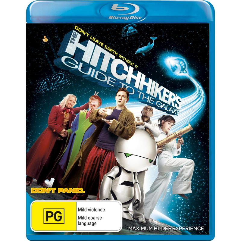 The Hitchhiker's Guide To The Galaxy Blu-Ray