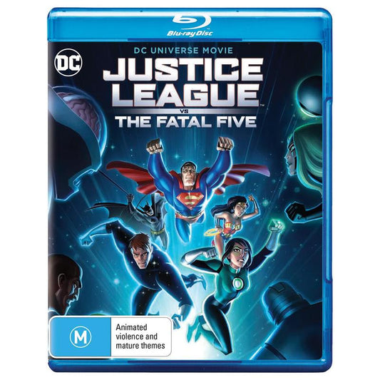 Justice League vs. The Fatal Five Blu-Ray