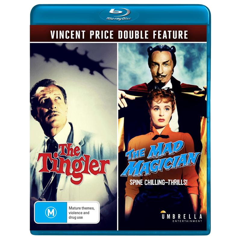 Vincent Price Double Feature: The Mad Magician & The Tingler