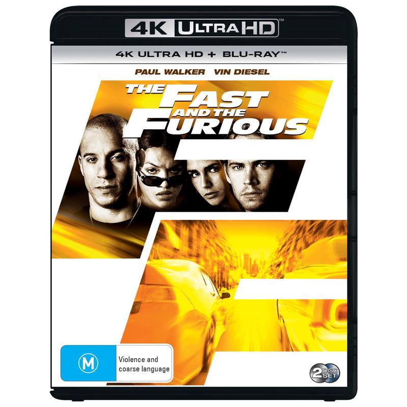 The Fast & The Furious 4K Ultra HD Blu-Ray
