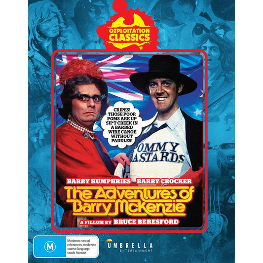 The Adventures Of Barry McKenzie (Ozploitation Classics) Blu-Ray