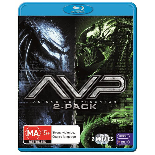 Alien Vs Predator 1 & 2 Blu-Ray