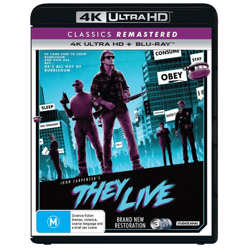 They Live 4K Ultra HD Blu-Ray