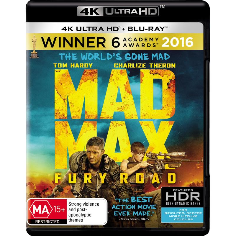 Mad Max: Fury Road 4K Ultra HD Blu-Ray