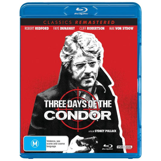 Three Days of the Condor (Classics Remastered) Blu-Ray