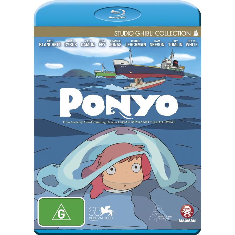 Ponyo Blu-Ray