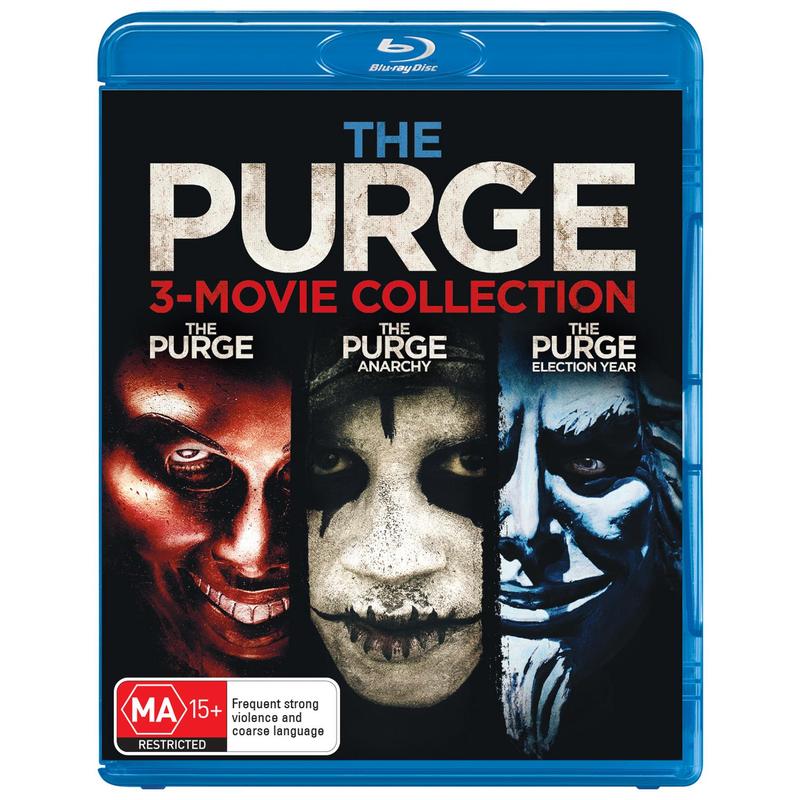 The Purge 3 Movie Collection Blu-Ray Box Set